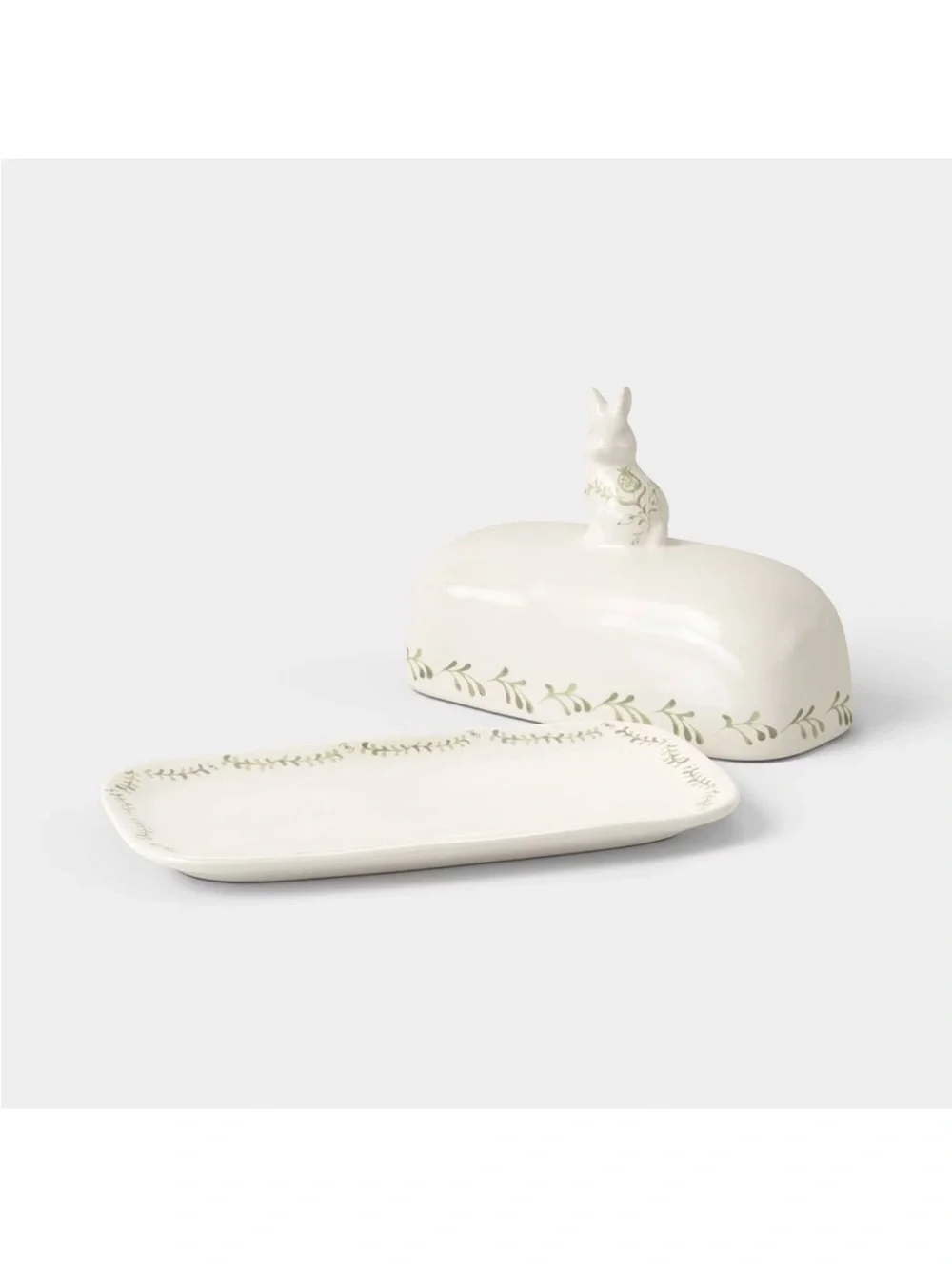Threshold stoneware bunny